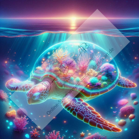 Diamond Painting Bild „Gläsener Panzer“