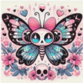 GlitterButterfly 50x50 cm 50 Farben