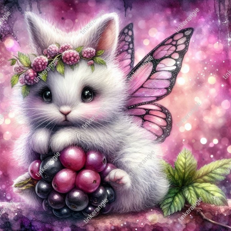 Diamond Painting Bild „Grape Bunny“