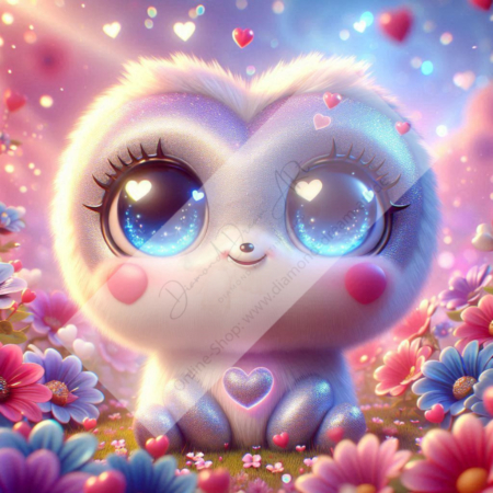 Diamond Painting Bild „Heart being“