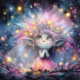 Diamond Painting Bild „Hermines Traumgedanken“