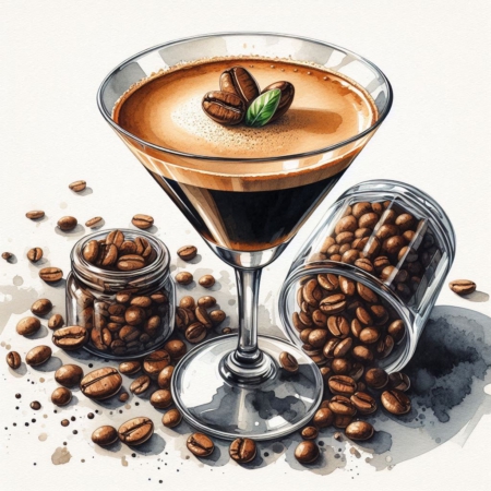 Diamond Painting Bild „Cocktail a la Coffee“