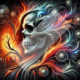 Diamond Painting Bild „Inferno“