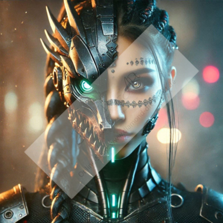 Diamond Painting Bild „Its robotic“