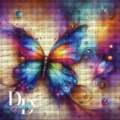 Jacky´s Letter Butterfly 70x70 cm 313 Farben_RealPreview