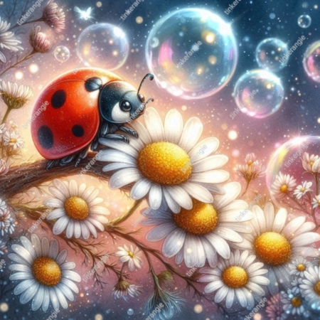 Diamond Painting Bild „Lady Bug“