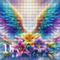 Lily wings 80x80 cm 343 Farben