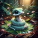 Diamond Painting Bild „Little Snake“