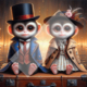 Diamond Painting Bild „Monkey Trip“