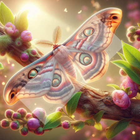 Diamond Painting Bild „Moth“