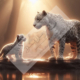 Diamond Painting Bild „_Mother and Child by the Water“