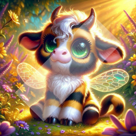 Diamond Painting Bild „Muby the Cow“
