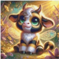 Muby the Cow 50x50 45Farben