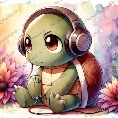 Diamond Painting Bild „Music is Life“