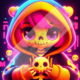 Diamond Painting Bild „Neon Glow“