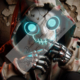 Diamond Painting Bild „Neon Mask Phantom“
