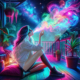 Diamond Painting Bild „Neon Smoke“