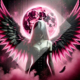 Diamond Painting Bild „Pink Angel“