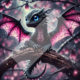 Diamond Painting Bild „Pink Baby Dragon“