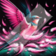 Diamond Painting Bild „Pink Kolibiri“