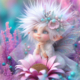 Diamond Painting Bild „Pixie dreams in pink“