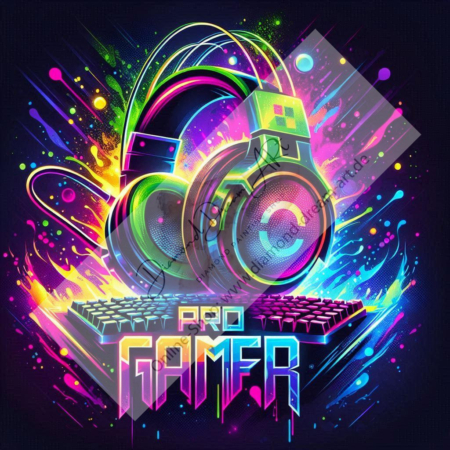 Diamond Painting Bild „Pro Gamer“