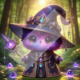 Diamond Painting Bild „Purple Wizard“