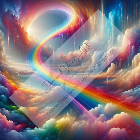 Diamond Painting Bild „Rainbow Bridge“