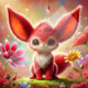 Diamond Painting Bild „Resi the Flower monster“