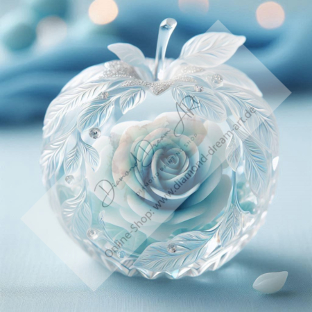 Diamond Painting Bild "Rose Glass Apple"
