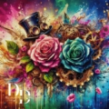 Rosy Steampunk Cylinder 100x100 cm 430 Farben_RealPreview