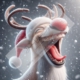 Diamond Painting Bild „Rudi the crazy reindeer“