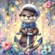 Diamond Painting Bild „Sailor Otter“