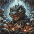 Skull Croco Pixel