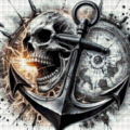 Skull of the East 80x80 102 Farben