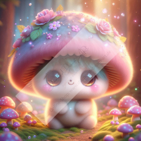 Diamond Painting Bild „Sparkle Mushroom“