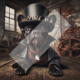 Diamond Painting Bild „Steampunk Frenchi“