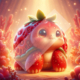 Diamond Painting Bild „Strawberry Turtle“