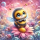Diamond Painting Bild „Sunny Bee“