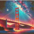 The Bridge of Night 100x60 cm 180 Farben