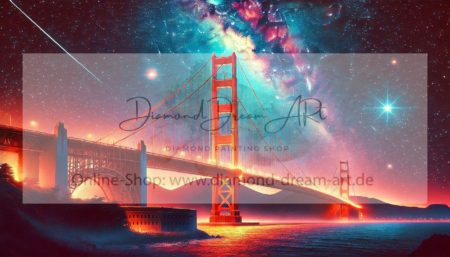 Diamond Painting Bild „The Bridge of Night“