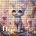 Tiki´s Kitty Cat 80x80 cm 264 Farben Vorschau