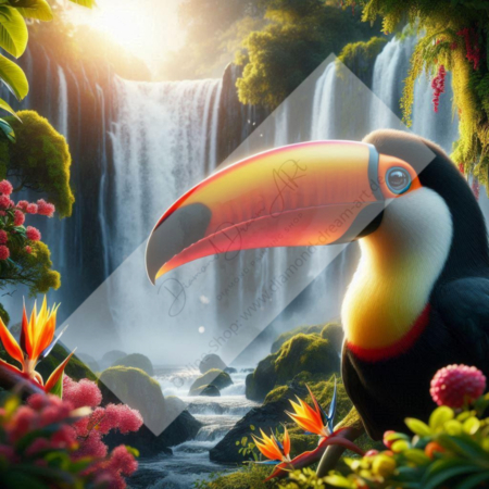 Diamond Painting Bild „Tucan Paradis“