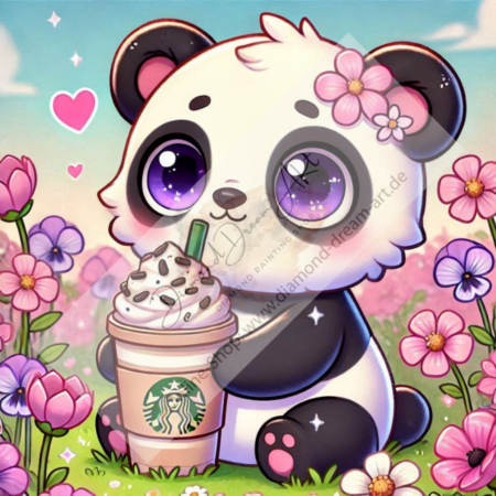 Diamond Painting Bild „little Panda Girl“