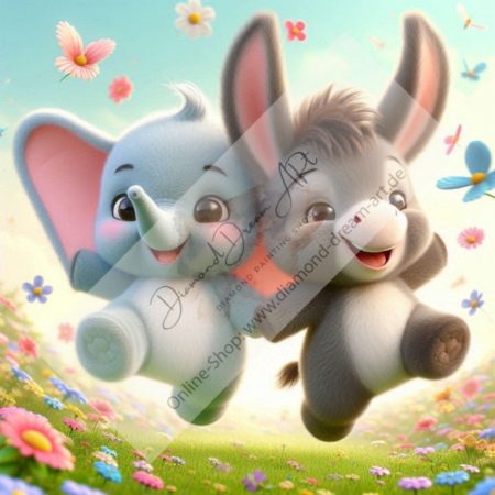 Diamond Painting Bild „best Buddys“