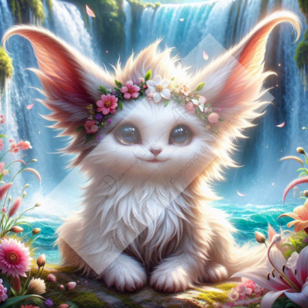Diamond Painting Bild „Water Dream Fluffy“