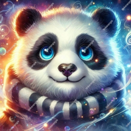 Diamond Painting Bild „Panda View“