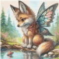 Fox with Wings