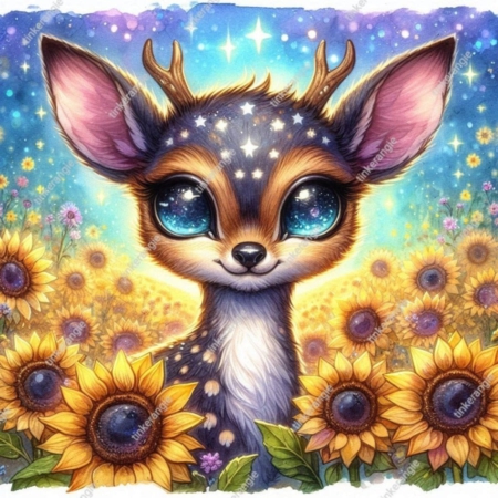 Diamond Painting Bild „Magical Lou“