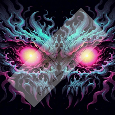 Diamond Painting Bild „glowing Eyes“